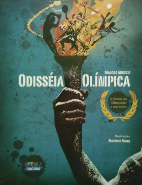 Capa de Odisséia Olímpica - Marcos Abrucio