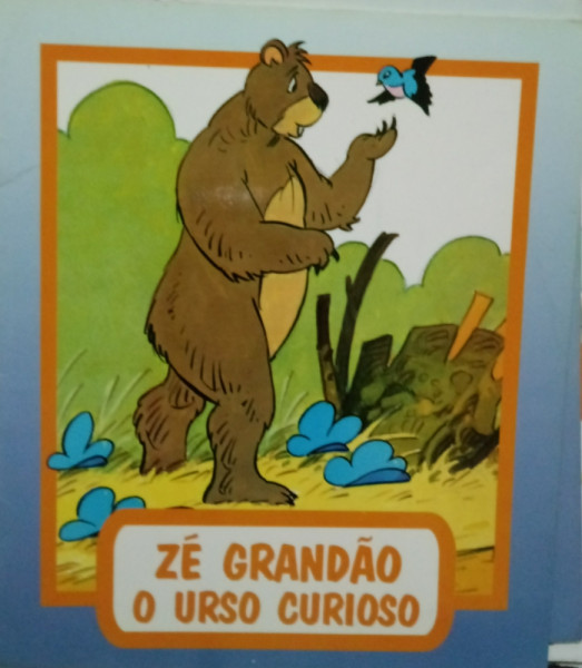 Capa de Zé Grandão, o Urso Curioso - Desconhecido