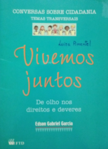 Capa de Vivemos juntos - Edson Gabriel Garcia