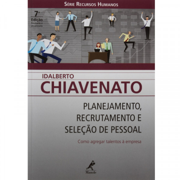 Capa de Planejamento, recrutamento e seleção de pessoal - Idalberto Chiavenato