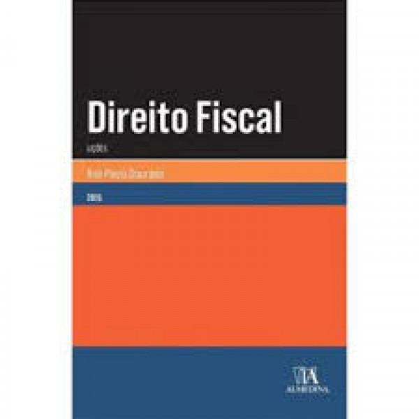 Capa de Direito Fiscal - Ana Paula Dourado