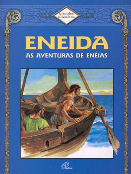 Capa de Eneida As aventuras de Enéias - 