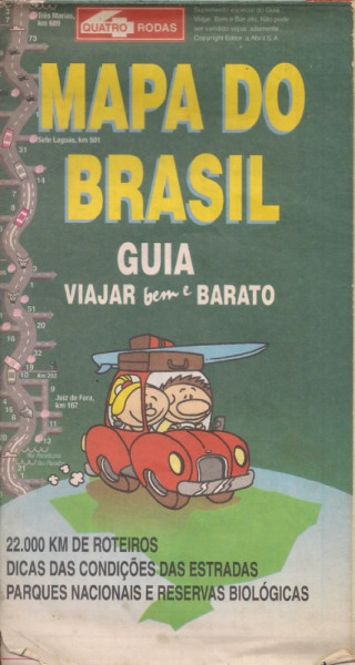Capa de Mapa do Brasil - 