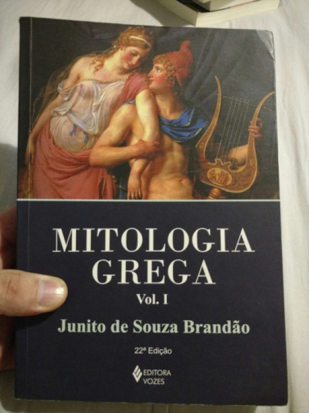 Capa de Mitologia grega volume 1 - Junito de Souza Brandão