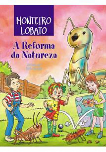 Capa de dvd a reforma da natureza - Momteiro Lombato