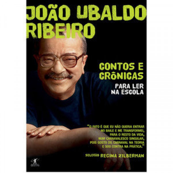 Capa de contos e cronicas - João  Ubaldo Ribeiro