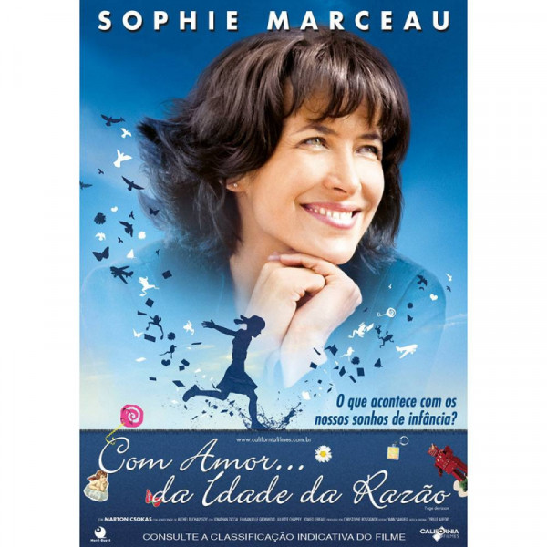 Capa de DVD Com o amor... da idade da razão - Sophie marceau