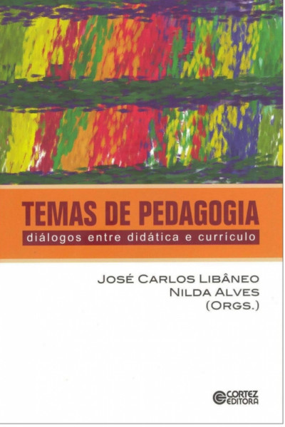 Capa de Temas de pedagogia - José Carlos Libâneo (org.); Nilda Alves (org.)