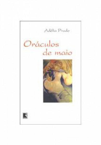Capa de Oráculos de maio - Adélia Prado