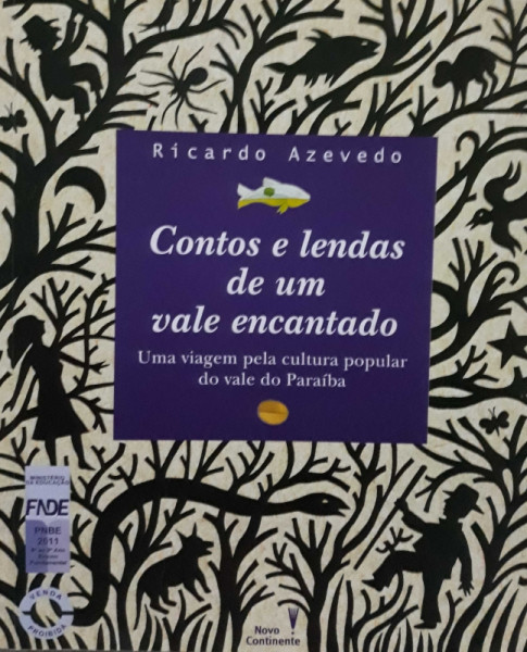 Capa de Contos e lendas de um vale encantado - Ricardo Azevedo