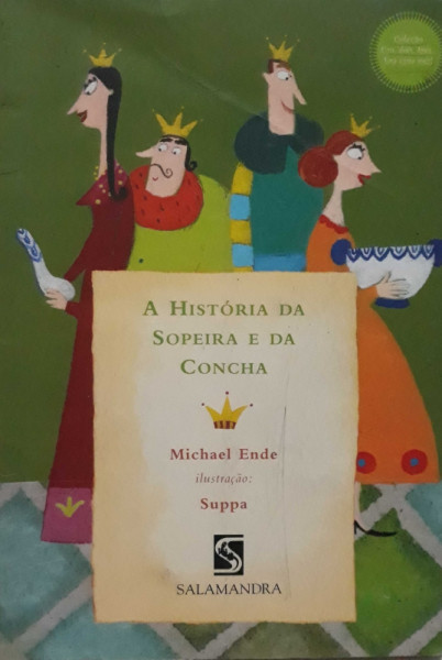 Capa de A história da sopeira e da concha - Michael Ende