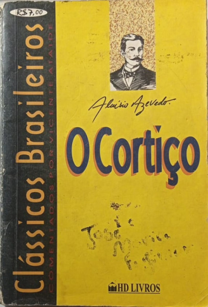 Capa de O cortiço - Aluísio Azevedo