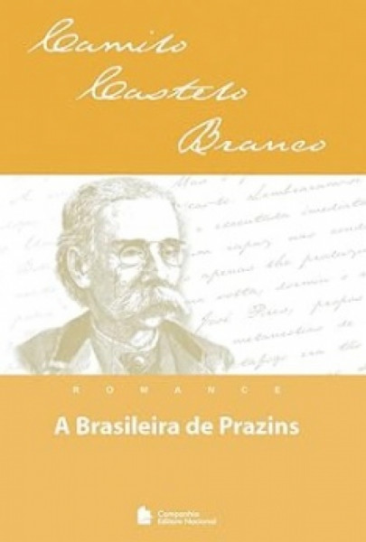 Capa de A brasileira de Prazins - Camilo Castelo Branco