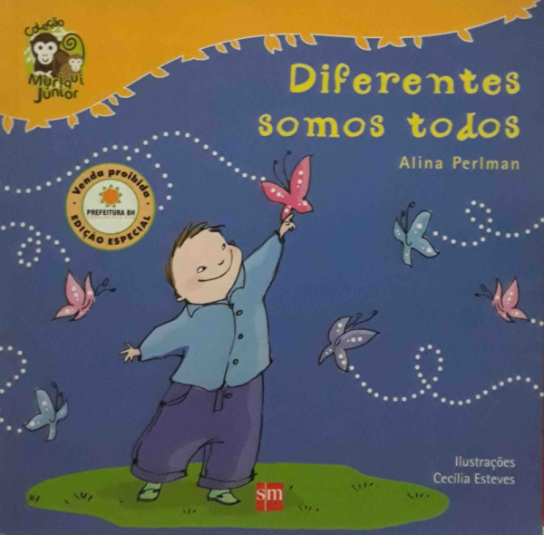 Capa de Diferentes Somos Todos - Alina Perlman