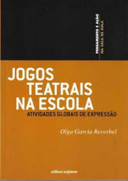 Capa de Jogos teatrais nas escolas - Olga Garcia Reverbel
