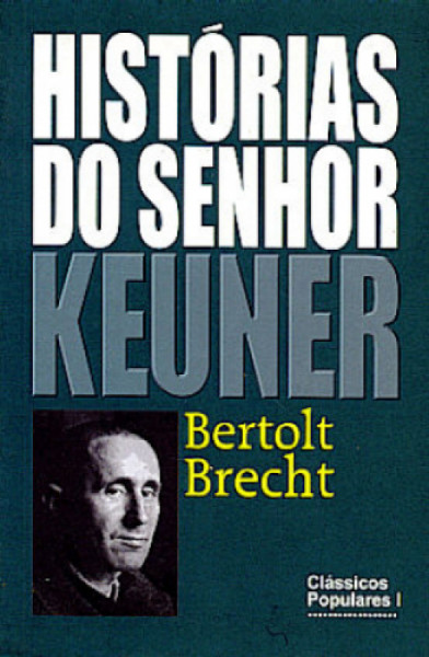 Capa de Histórias do senhor Keuner - Bertolt Brecht