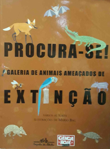Capa de Procura-se Galeria de Animais Ameaçados de Extinção - Vários