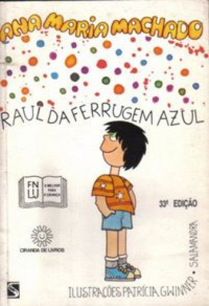 Capa de Raul da ferrugem azul - Ana Maria Machado