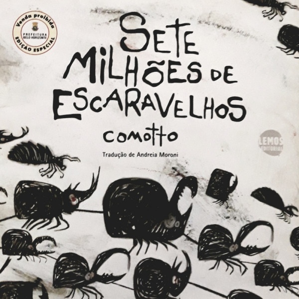 Capa de Sete Milhões de Escaravelhos - Comotto