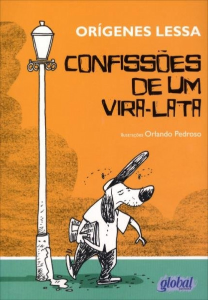 Capa de Confissões de um vira-lata - Origenes Lessa