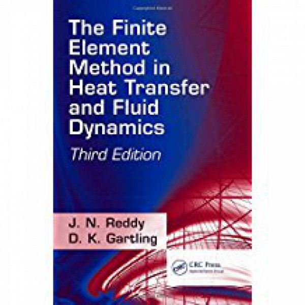Capa de The finite element method in heat transfer and fluid dynamics - J.N. Reddy e D.K. Gartling