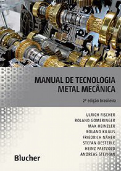 Capa de Manual de tecnologia metal mecânica - U. Fischer et al
