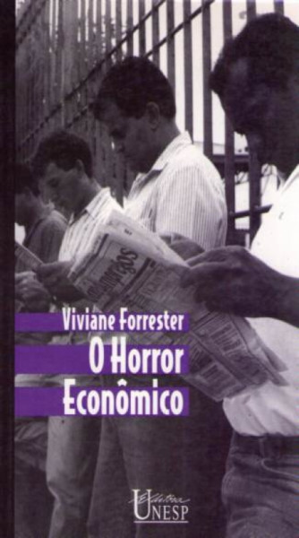 Capa de O horror econômico - Viviane Forrester