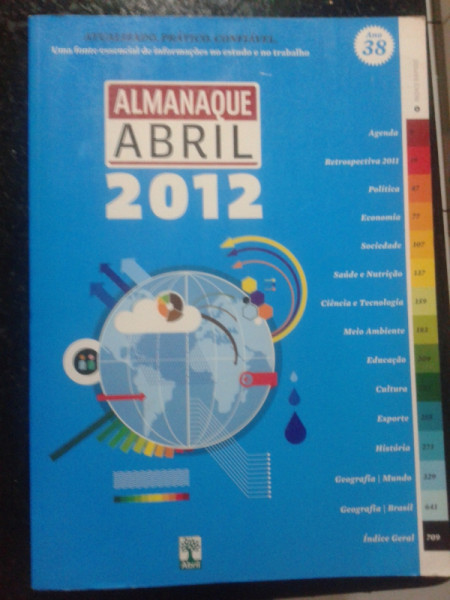 Capa de Almanaque 2012 - Vários