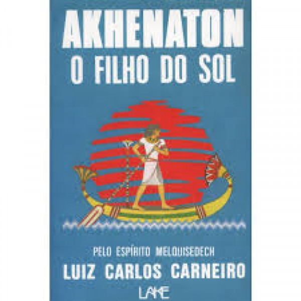 Capa de Akhenaton - Luiz Carlos Carneiro