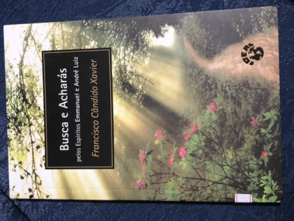 Capa de Busca e acharás - Francisco Cândido Xavier; Espírito Emmanuel; Espírito André Luiz