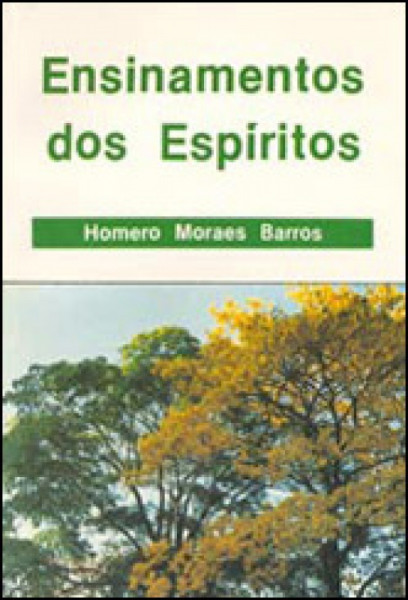 Capa de Ensinamentos dos espíritos - Homero Moraes Barros