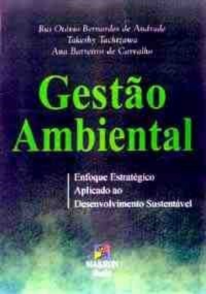Capa de Gestão ambiental - Andrade – Rui O. B.