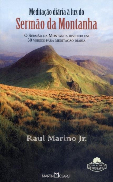 Capa de Meditação diária à luz do Sermão da Montanha - Raul Marino Jr.