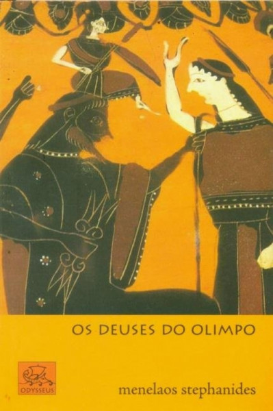 Capa de Os Deus do Olimpo - Menelaos Stephanides