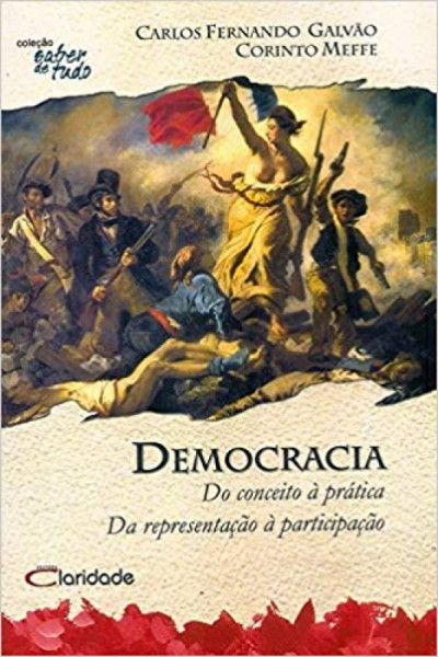 Capa de Democracia - Carlos Fernando Galvão e Corinto Meffe