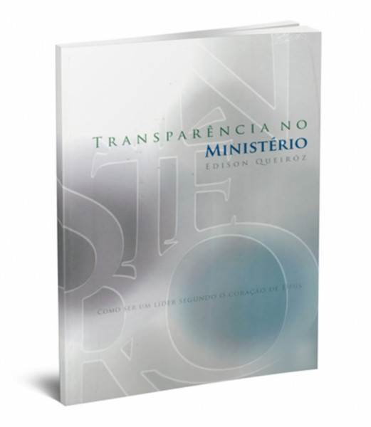 Capa de Transparência no Ministério - Edson Queiroz