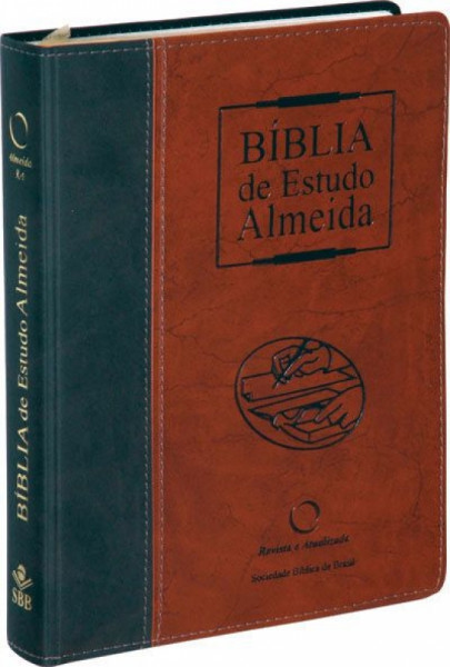 Capa de Bíblia de Estudo Almeida - 