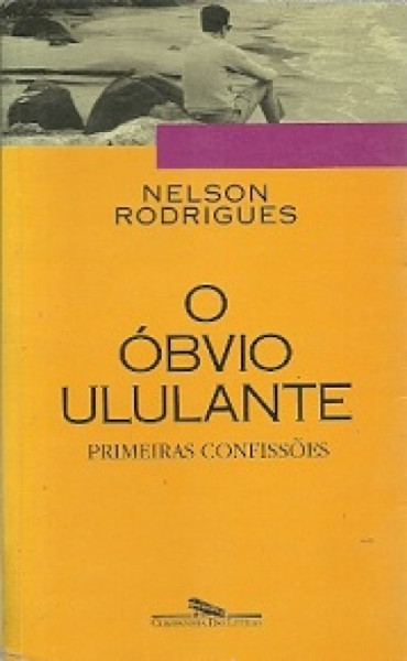 Capa de O óbvio ululante - Nelson Rodrigues