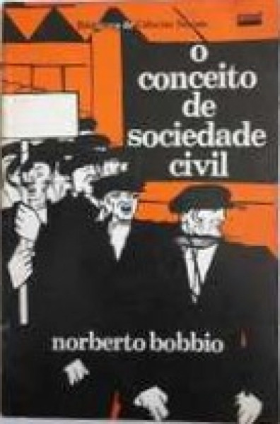 Capa de O conceito de sociedade civil - Norberto Bobbio