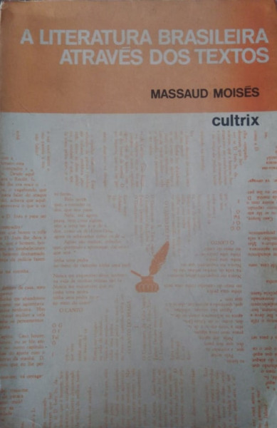 Capa de A Literatura Brasileira - Massaud Moisés