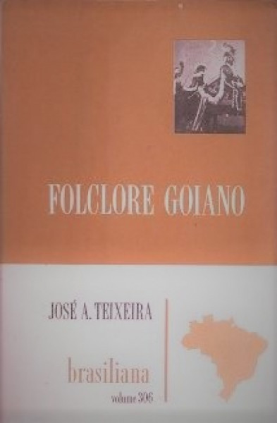 Capa de Folclore Goiano - José A. Teixeira