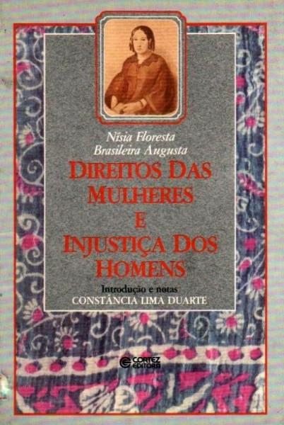 Capa de Direitos das Mulheres e Injustiça dos Homens - Nísia Floresta Brasileira Augusta