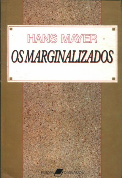 Capa de Os Marginalizados - Hans Mayer