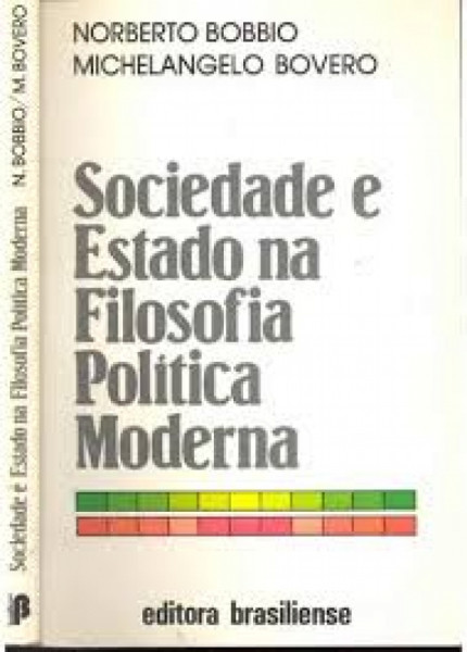Capa de Sociedade e estado na filosofia política moderna - Noberto Bobbio; Michelangelo Bovero