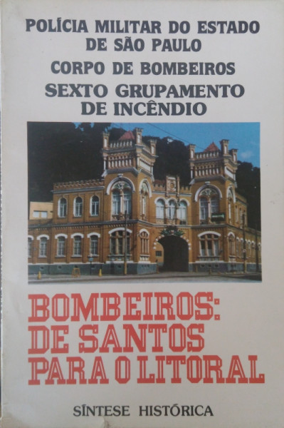 Capa de Bombeiros de Santos para o litoral - J. Muniz Jr.