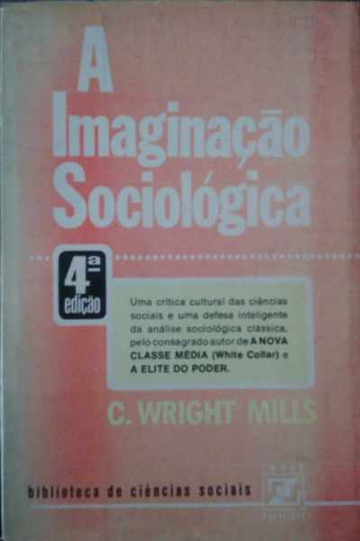 Capa de A Imaginação Sociológica - C. Wright Mills