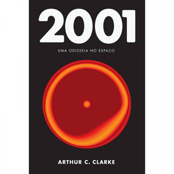 Capa de 2001: uma odisseia no espaço - Arthur C. Clarke