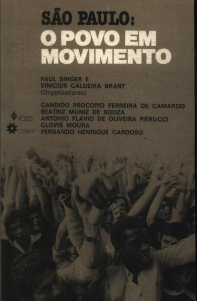 Capa de São paulo - Paul Singer (org.) Vinícius Caldeira Brant (org.)