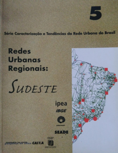 Capa de Caracterização e Tendências da Rede Urbana no Brasil 5 - Ipea