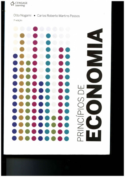 Capa de Princípios da Economia - Otto Nogami, Carlos Roberto M. Passos